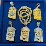 SGJ038 Italian Gold replica Chain & pendent
