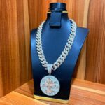 SGJ073 Stoned Neck1 Chain & Pendant