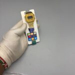 SGJ111  Casio Vintage Digital Gold Watch
