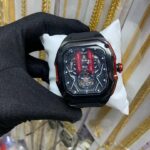 SGJ127 POEDAGAR V12 Engine Design wrist watch