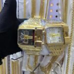 SGJ134  Oulm 3364 Luxury Unique Design Square Watch
