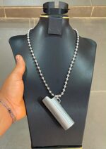 SGJ106 hip-hop style metal lighter case pendant necklace