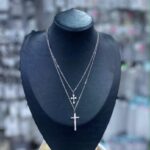SGJ101 Female double layer neck chain